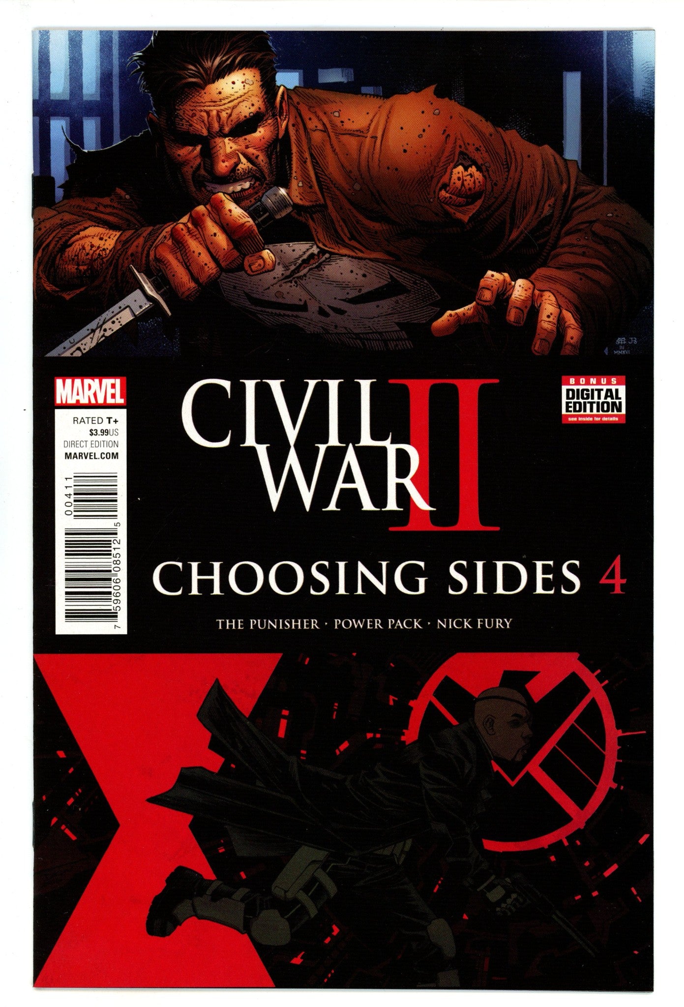 Civil War II: Choosing Sides 4 High Grade (2016) 