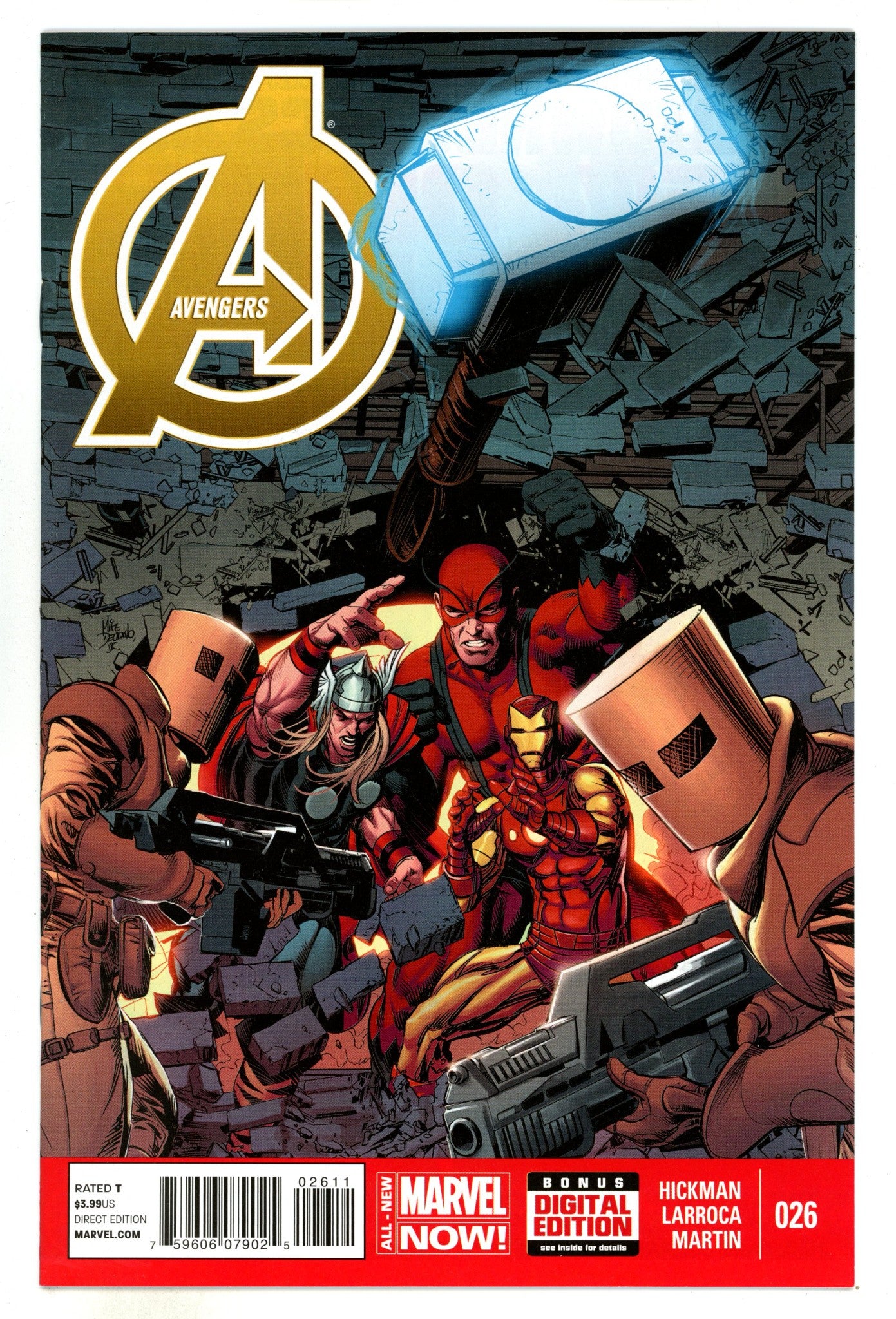 Avengers Vol 5 26 High Grade (2014) 