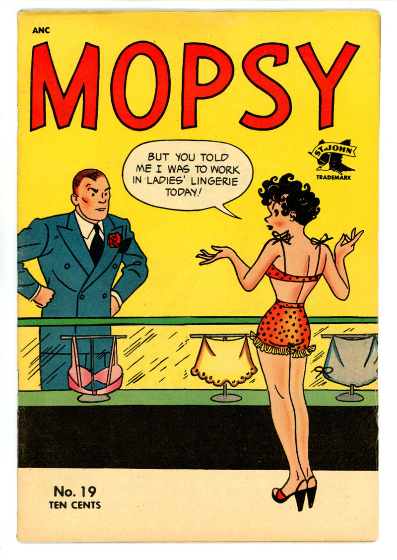 Mopsy 19 VG/FN (5.0) (1953) 