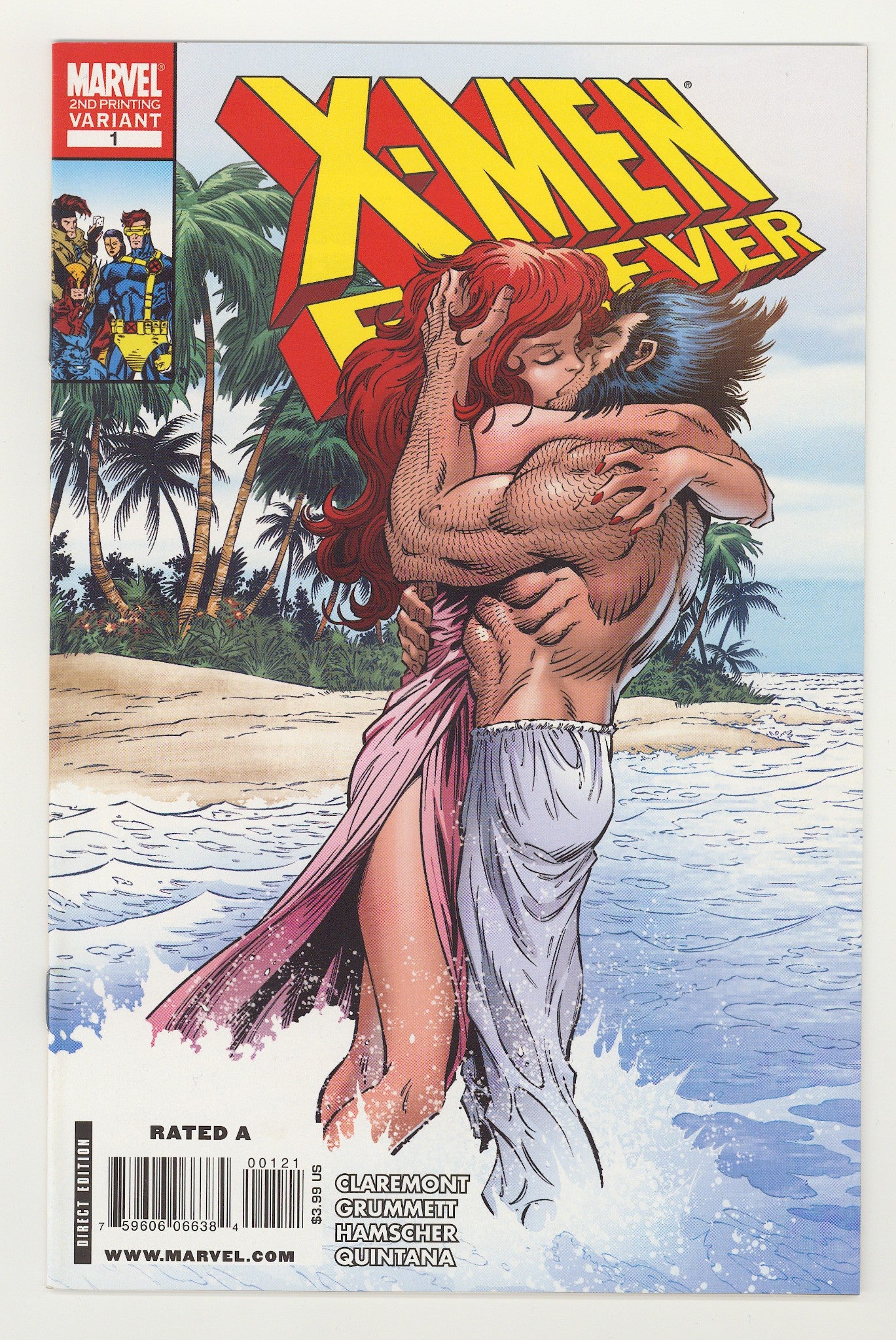 X-Men Forever Vol 2 1 VF+ (8.5) (2009) 2nd Print 