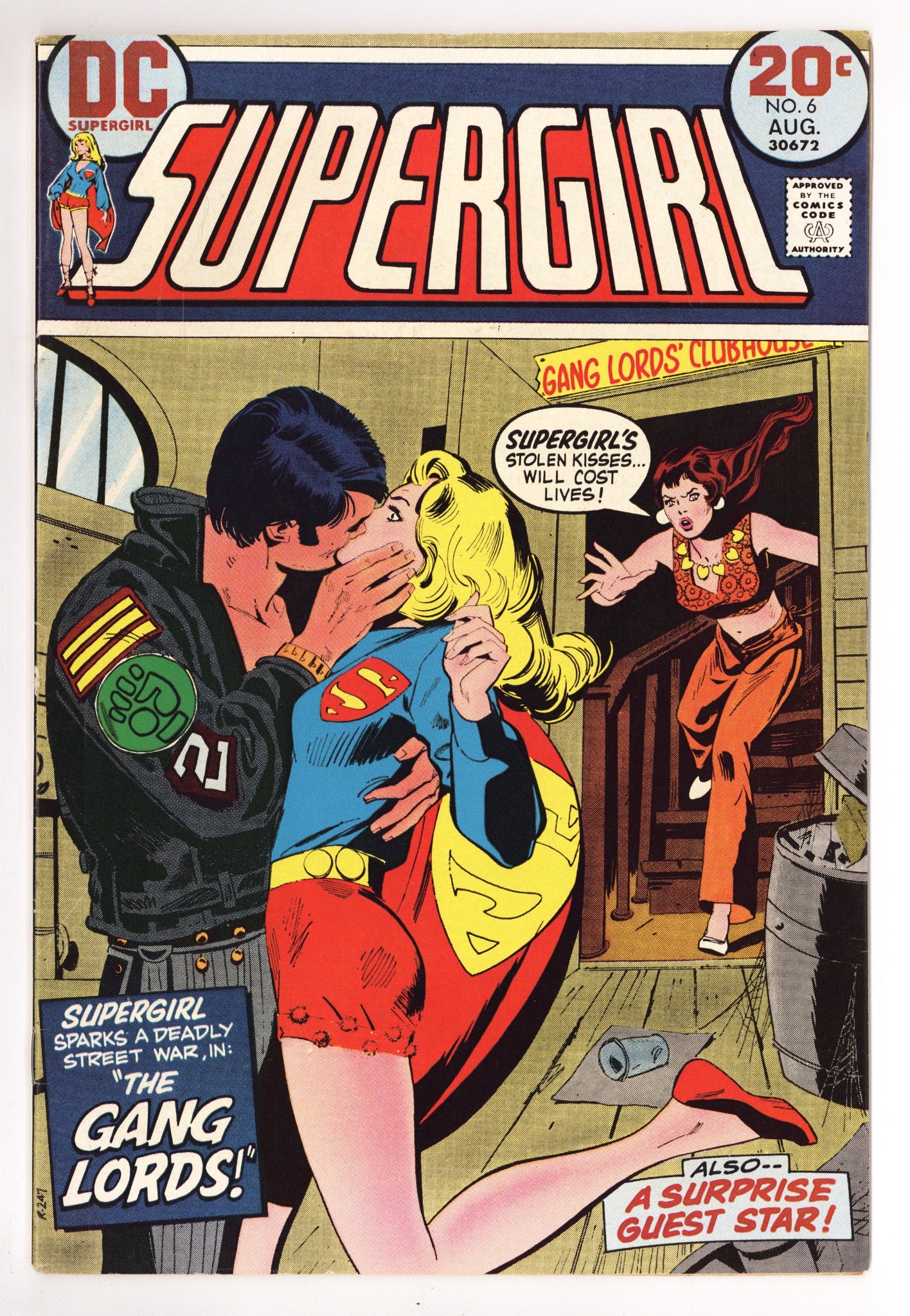 Supergirl Vol 1 6 FN/VF (7.0) (1973) 