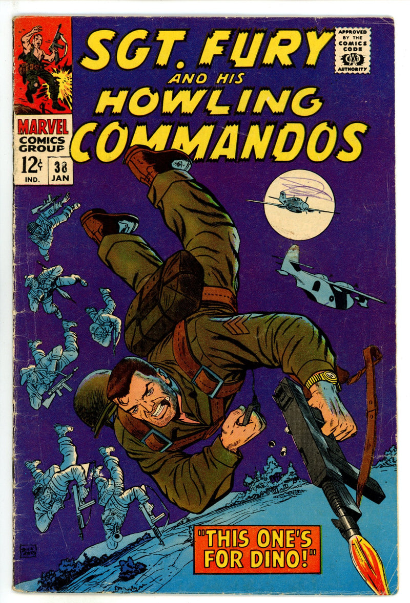 Sgt. Fury 38 GD/VG (3.0) (1967) 