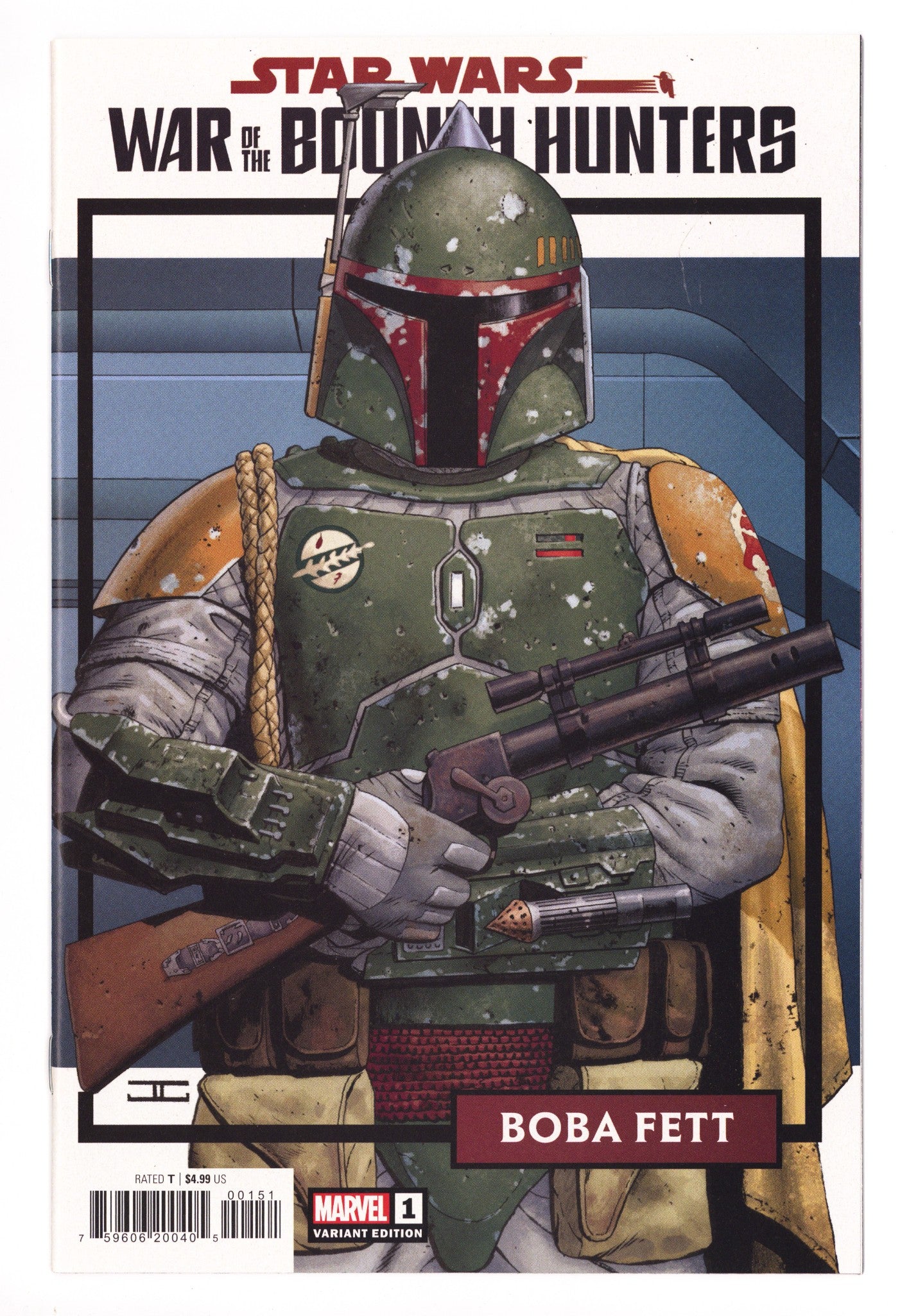 Star Wars: War of the Bounty Hunters 1 NM- (9.2) (2021) Cassaday Incentive Variant 