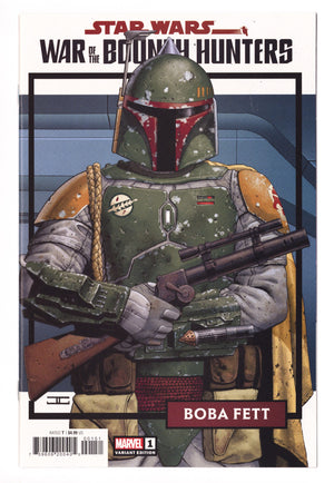 Star Wars: War of the Bounty Hunters 1 NM- (9.2) (2021) Cassaday Incentive Variant
