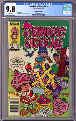 Strawberry Shortcake   1 CGC 9.8 (NM/M)   (1985)     Canadian Price Variant