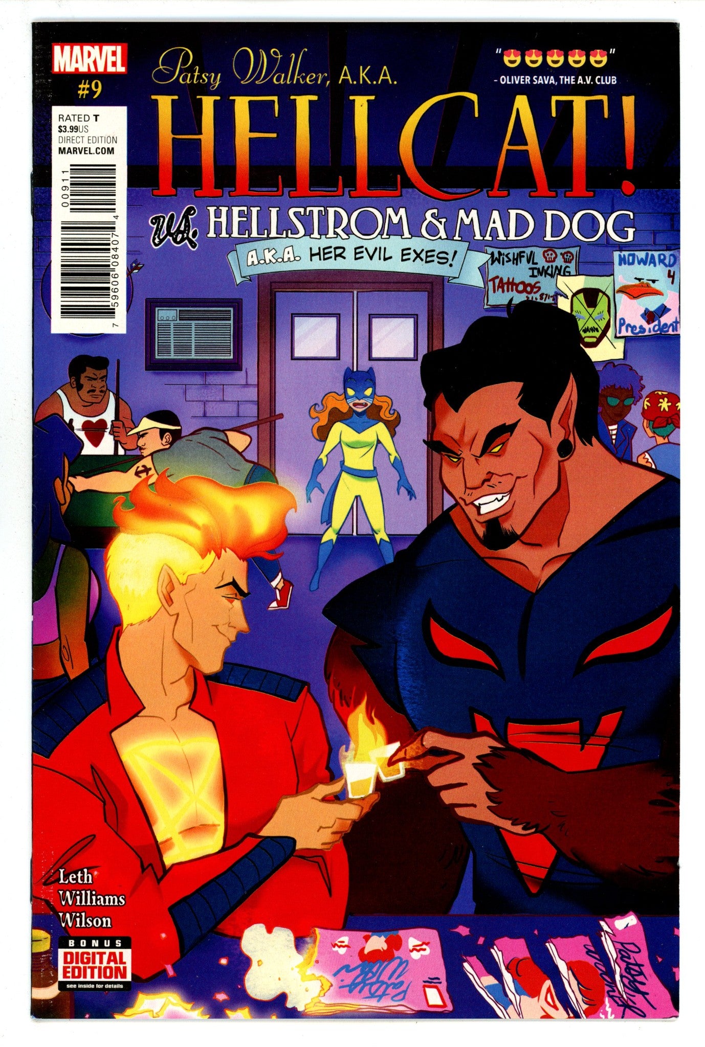 Patsy Walker, A.K.A. Hellcat! 9 High Grade (2016) 