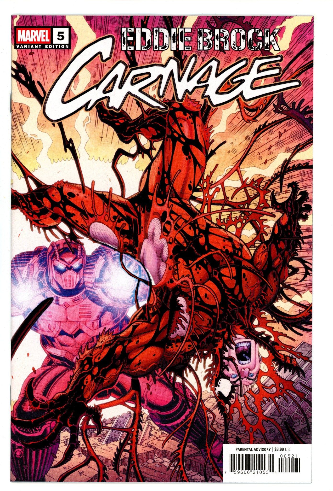 Eddie Brock: Carnage 5 Bradshaw Variant (2025)