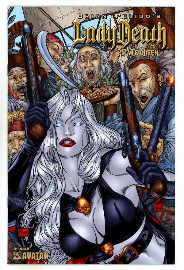Brian Pulido's Lady Death: Pirate Queen [nn] High Grade (2007) Lopez Variant