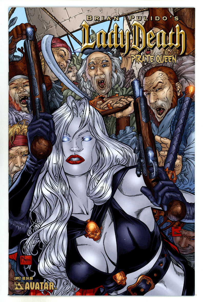 Brian Pulido's Lady Death: Pirate Queen [nn] High Grade (2007) Lopez Variant 