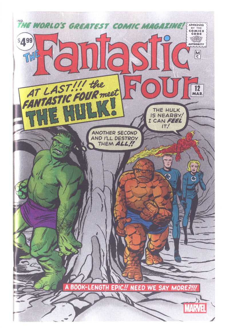 Fantastic Four Vol 1 12 Kirby Foil Facsimile Variant (2025)