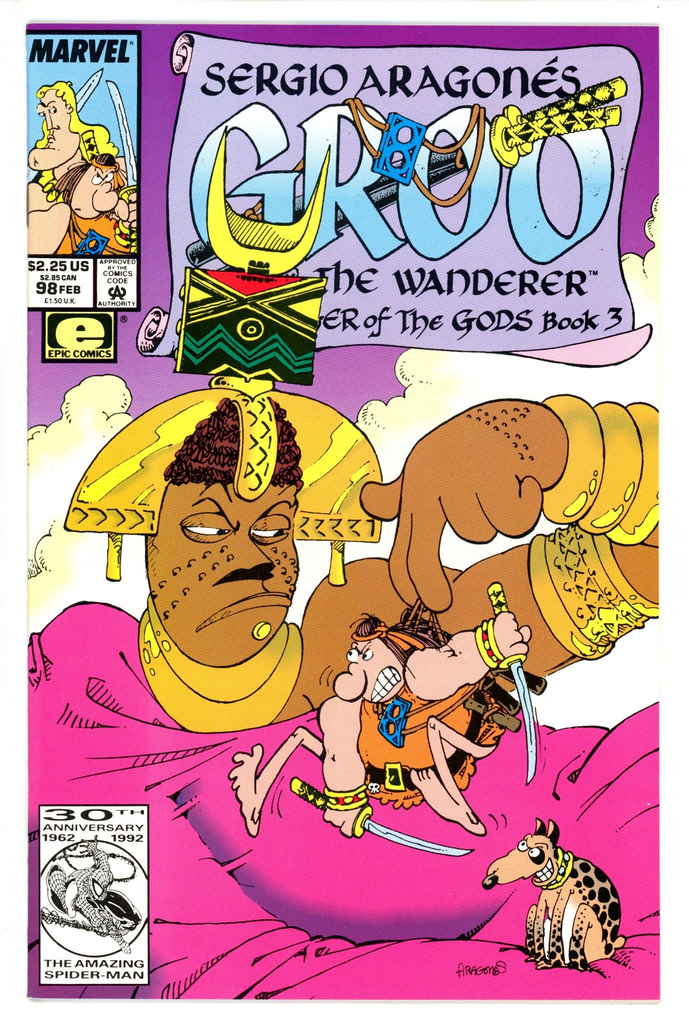 Sergio Aragon├⌐s Groo the Wanderer Vol 2 98 VF+ (1993)