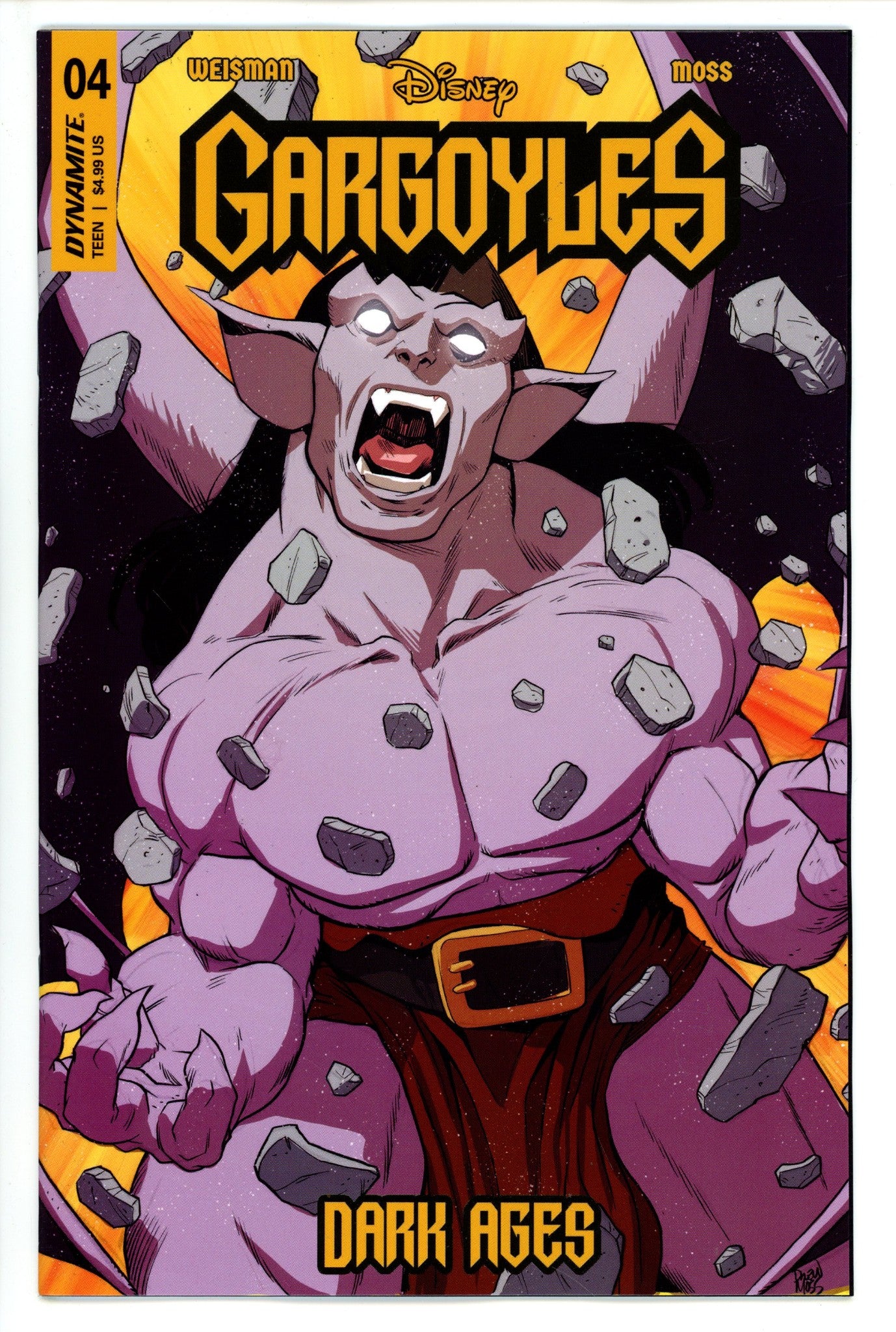 Gargoyles Dark Ages 4 Moss Incentive Variant (2023)