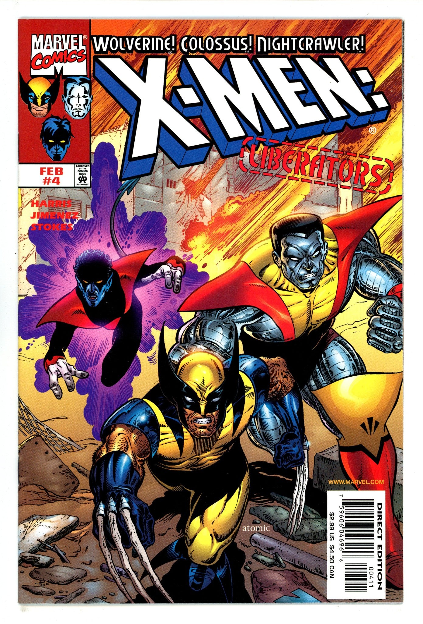 X-Men: Liberators 4 High Grade (1999) 