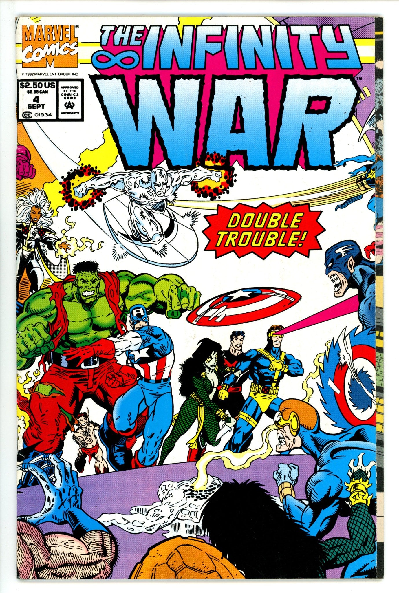 The Infinity War 4 Newsstand VG (1992)