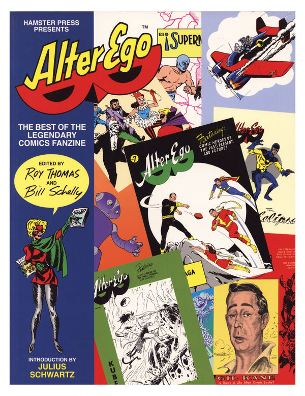 Alter Ego: The Best of the Legendary Comics Fanzine TPB     Mid Grade   (1997)        Signed x1 1st Page Roy Thomas