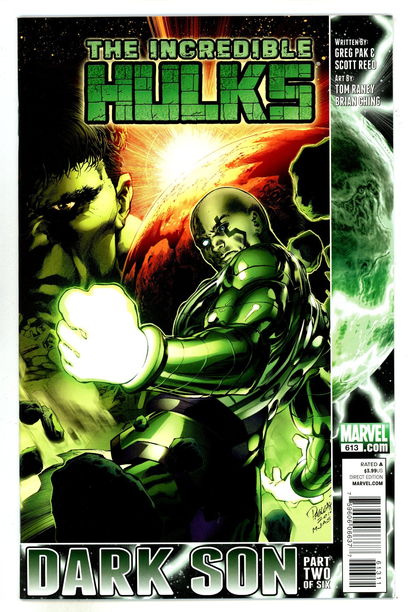 Incredible Hulks 613 High Grade (2010) 