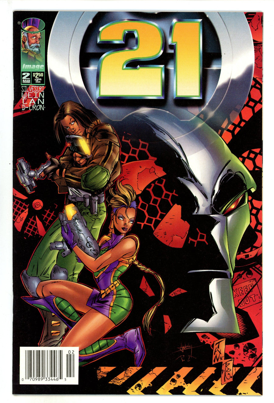 21 2 High Grade (1996) Newsstand 