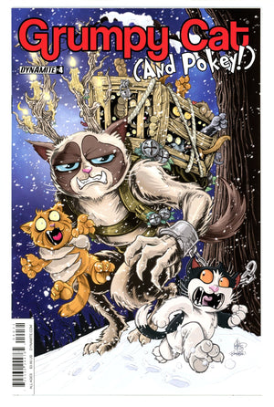 Grumpy Cat & Pokey 4 High Grade (2016) Haeser Variant