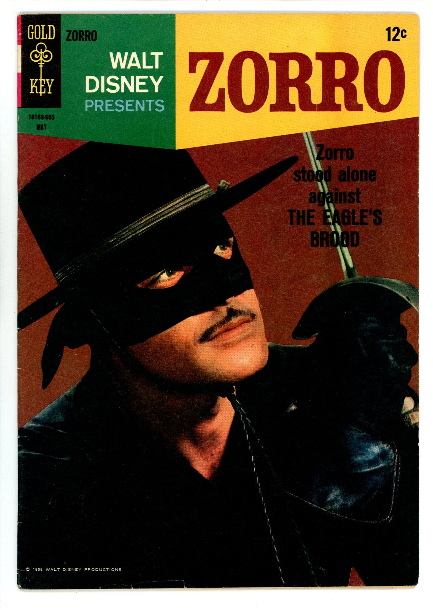 Walt Disney Presents Zorro 2 FN- (5.5) (1966) 
