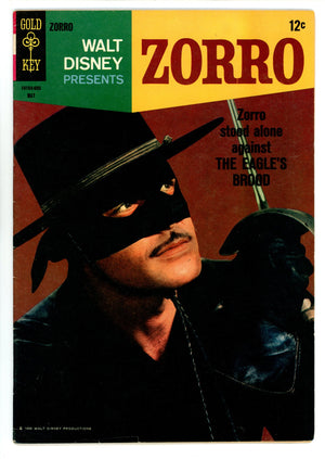Walt Disney Presents Zorro 2 FN- (5.5) (1966) 