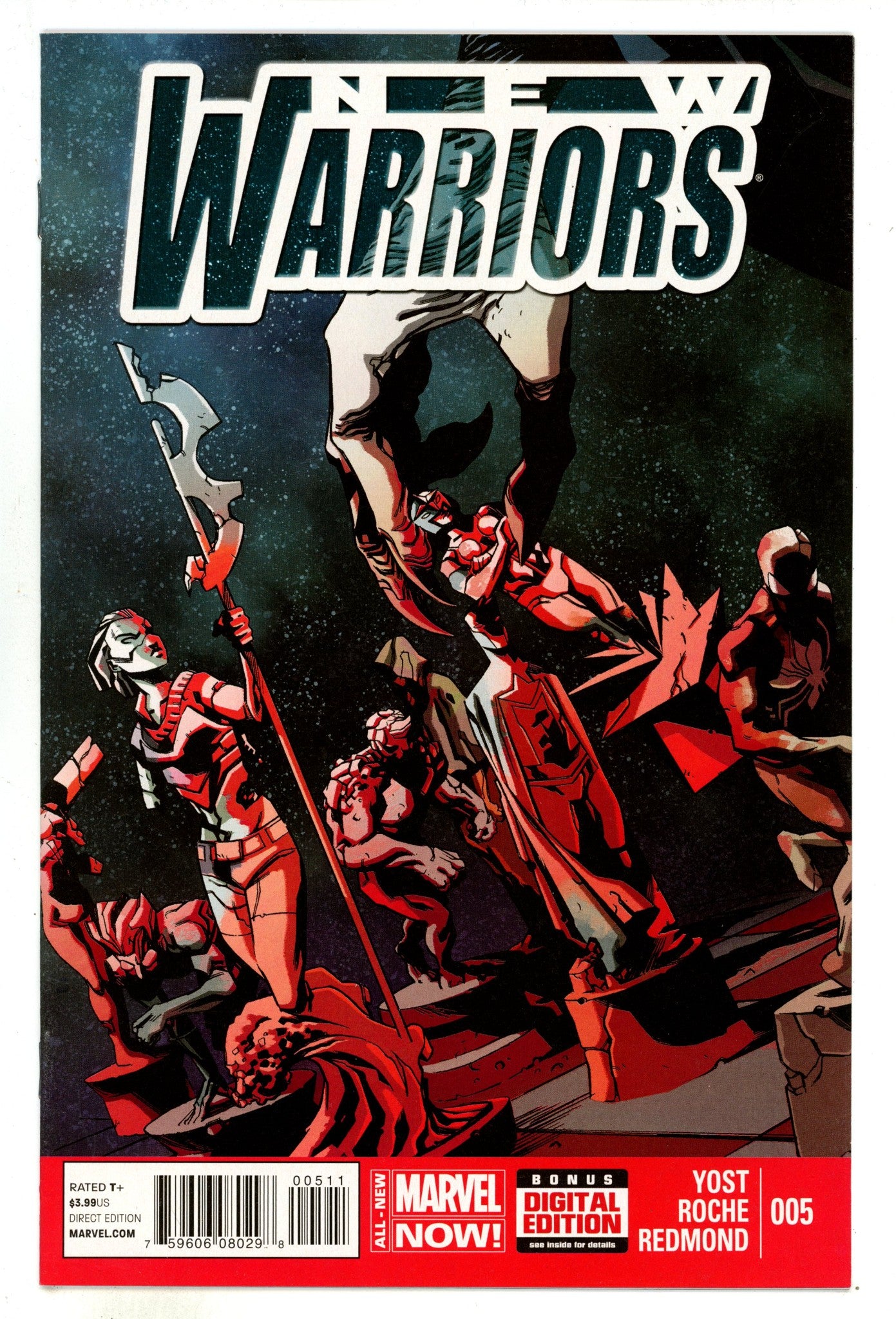 New Warriors Vol 5 5 High Grade (2014) 