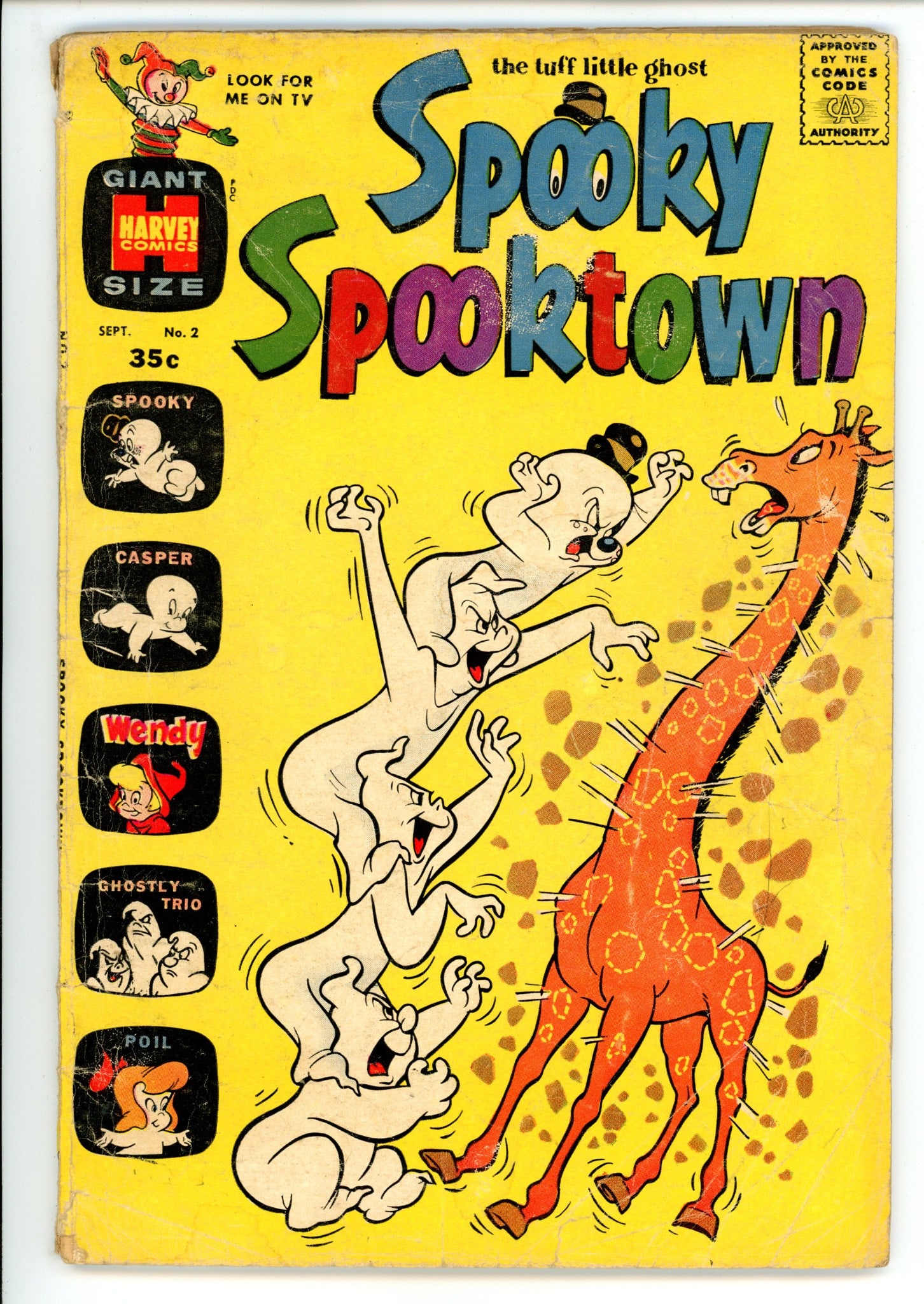 Spooky Spooktown 2 GD (2.0) (1962) Canadian Price Variant 
