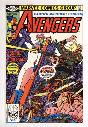 The Avengers Vol 1 195 VF/NM (9.0) (1980)
