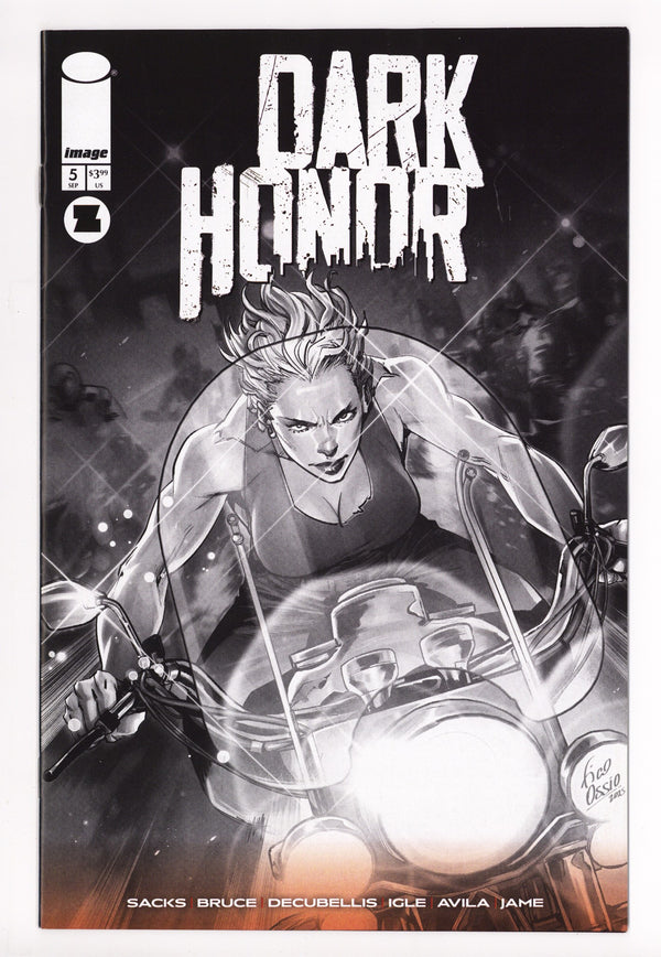 Dark Honor 5 Ossio B&W Incentive VF/NM (2025)