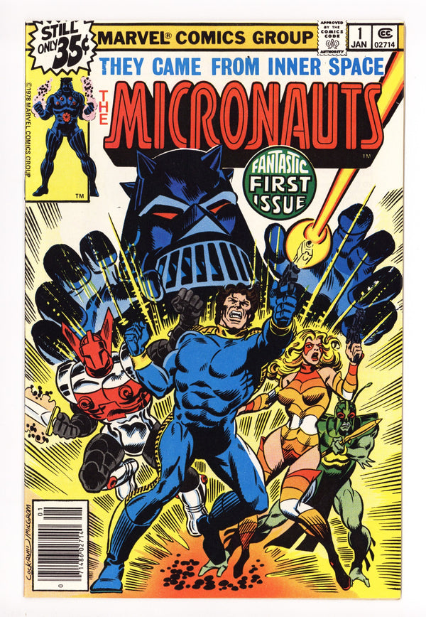 Micronauts Vol 1 1  VF- (7.5)   (1979)