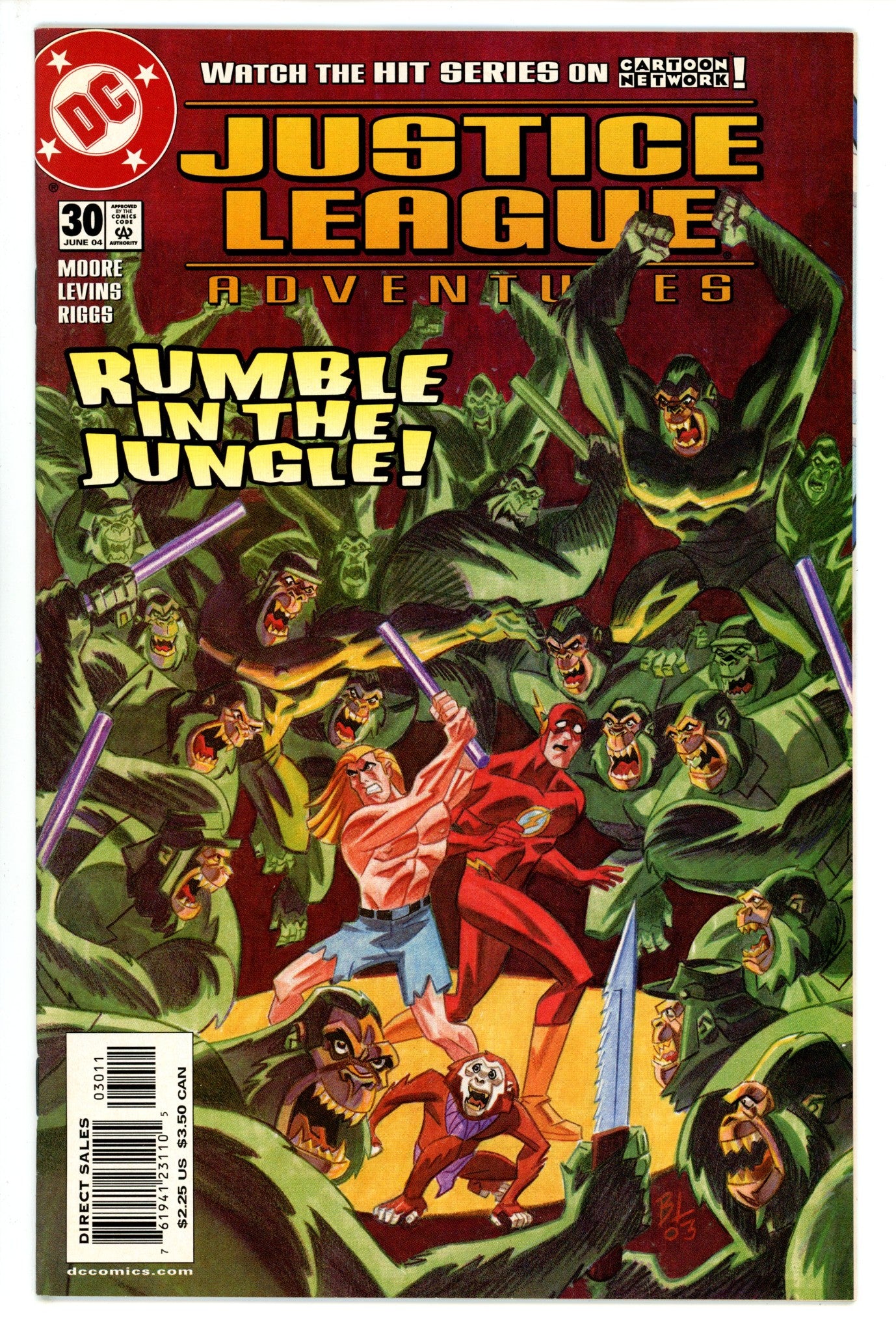 Justice League Adventures 30 VF+ (2004)