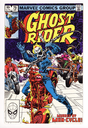 Ghost Rider Vol 1 79 VF+ (8.5) (1983) 