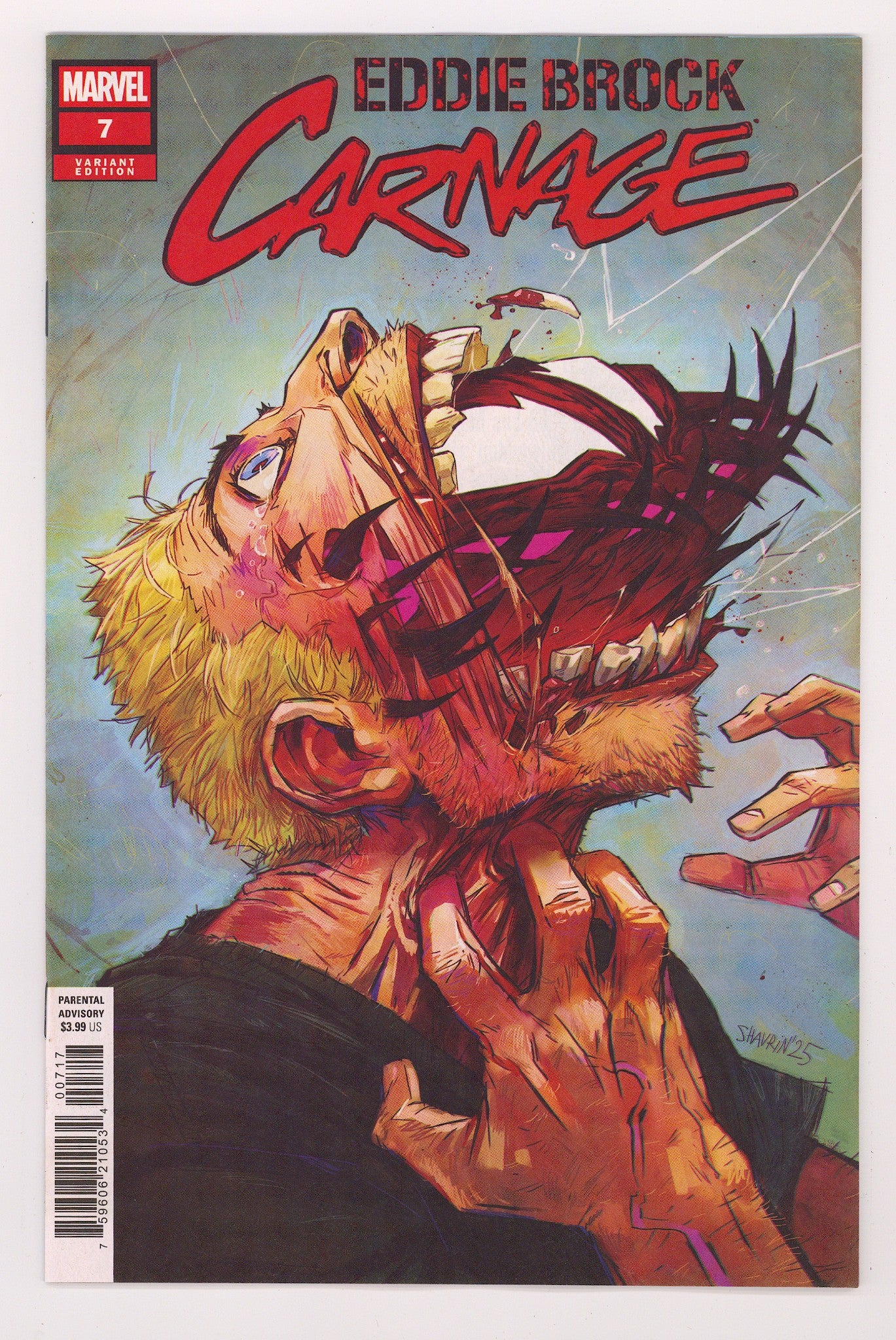 Eddie Brock: Carnage 7 Shavrin Incentive VF/NM (2025)