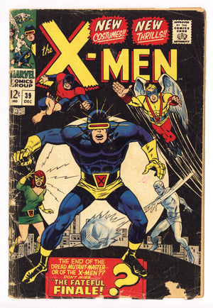 The X-Men Vol 1 39 GD+ (2.5) (1967) 