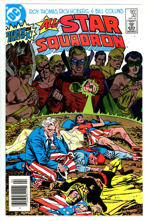 All-Star Squadron 32 Canadian Price Variant NM (9.4) (1984)