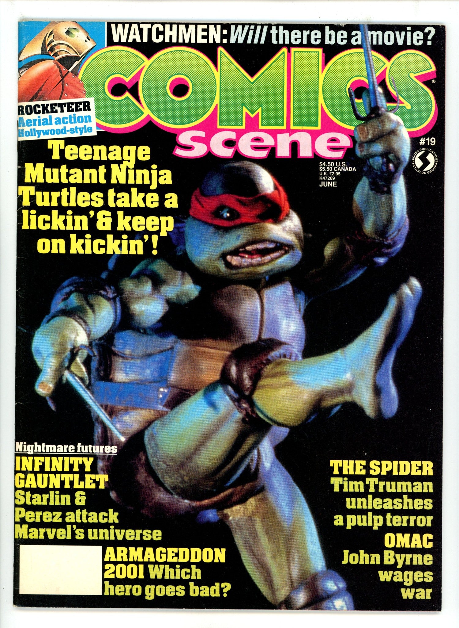Comics Scene Vol 2 19 / 30 Mid Grade (1991) 