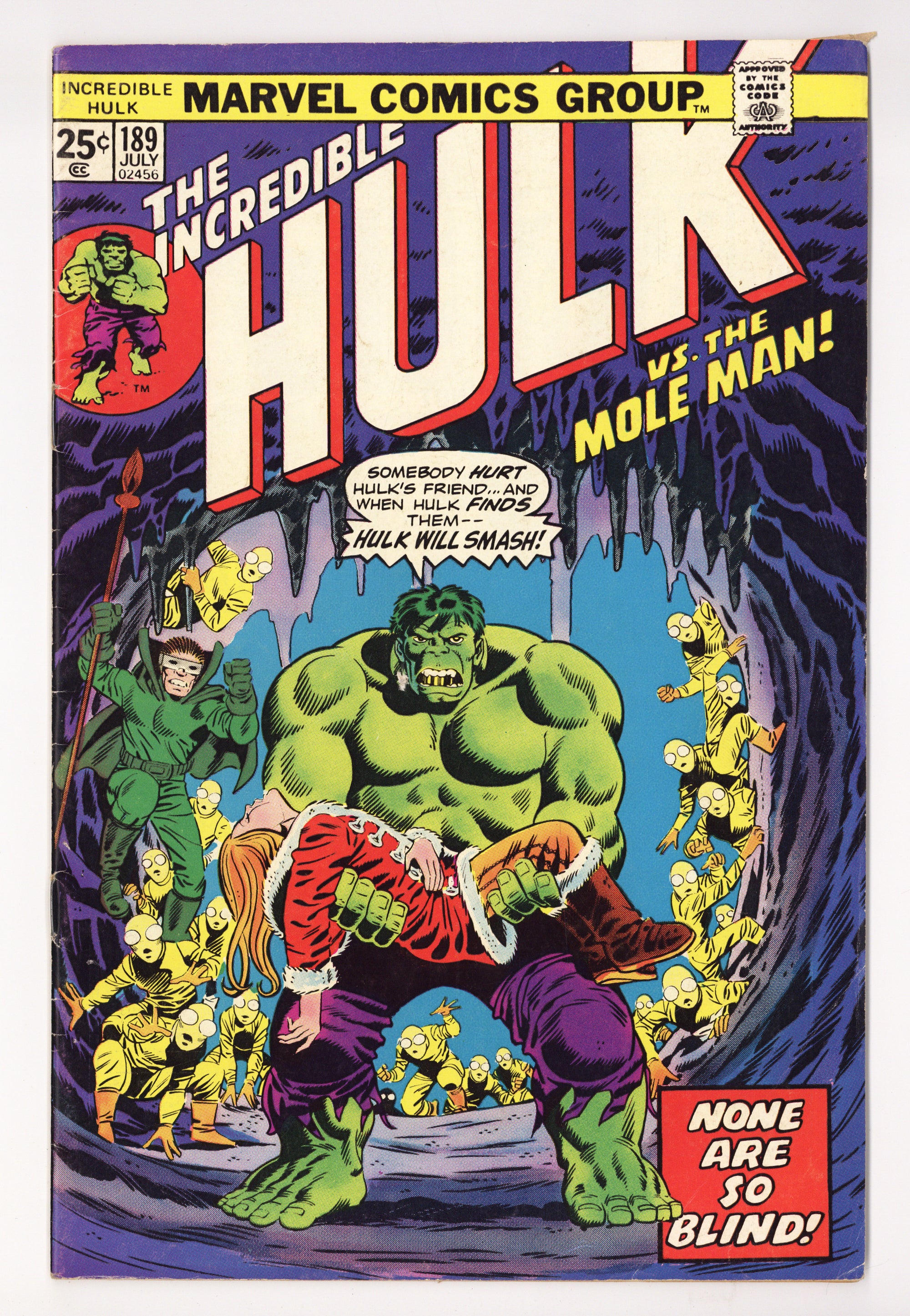 The Incredible Hulk Vol 1 189 Mid Grade (1975) 