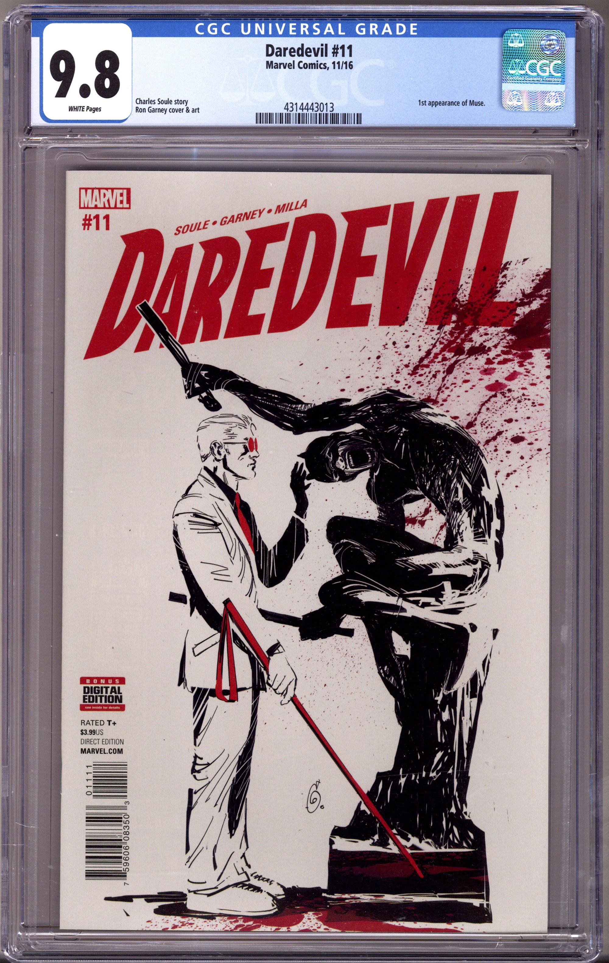 Daredevil Vol 5 11 CGC 9.8 (NM/M) (2016) 