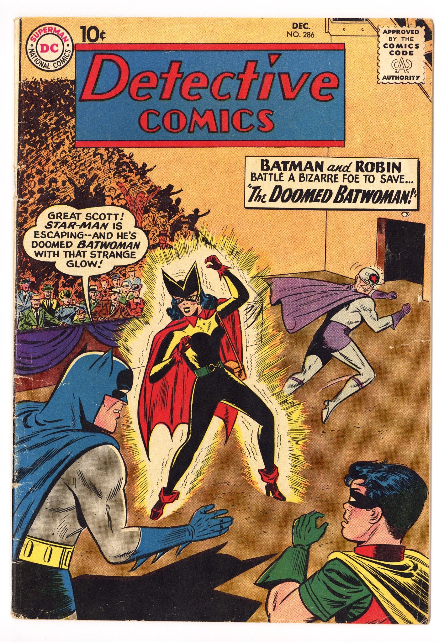 Detective Comics Vol 1 286 VG- (3.5) (1960) 