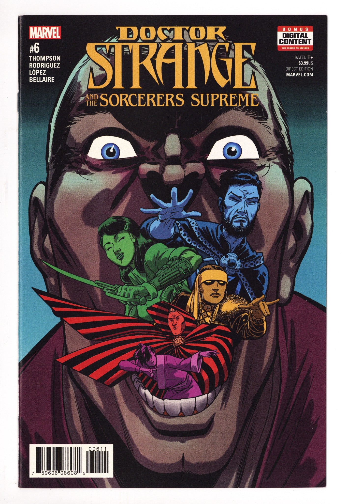 Doctor Strange and the Sorcerers Supreme 6 High Grade (2017) 