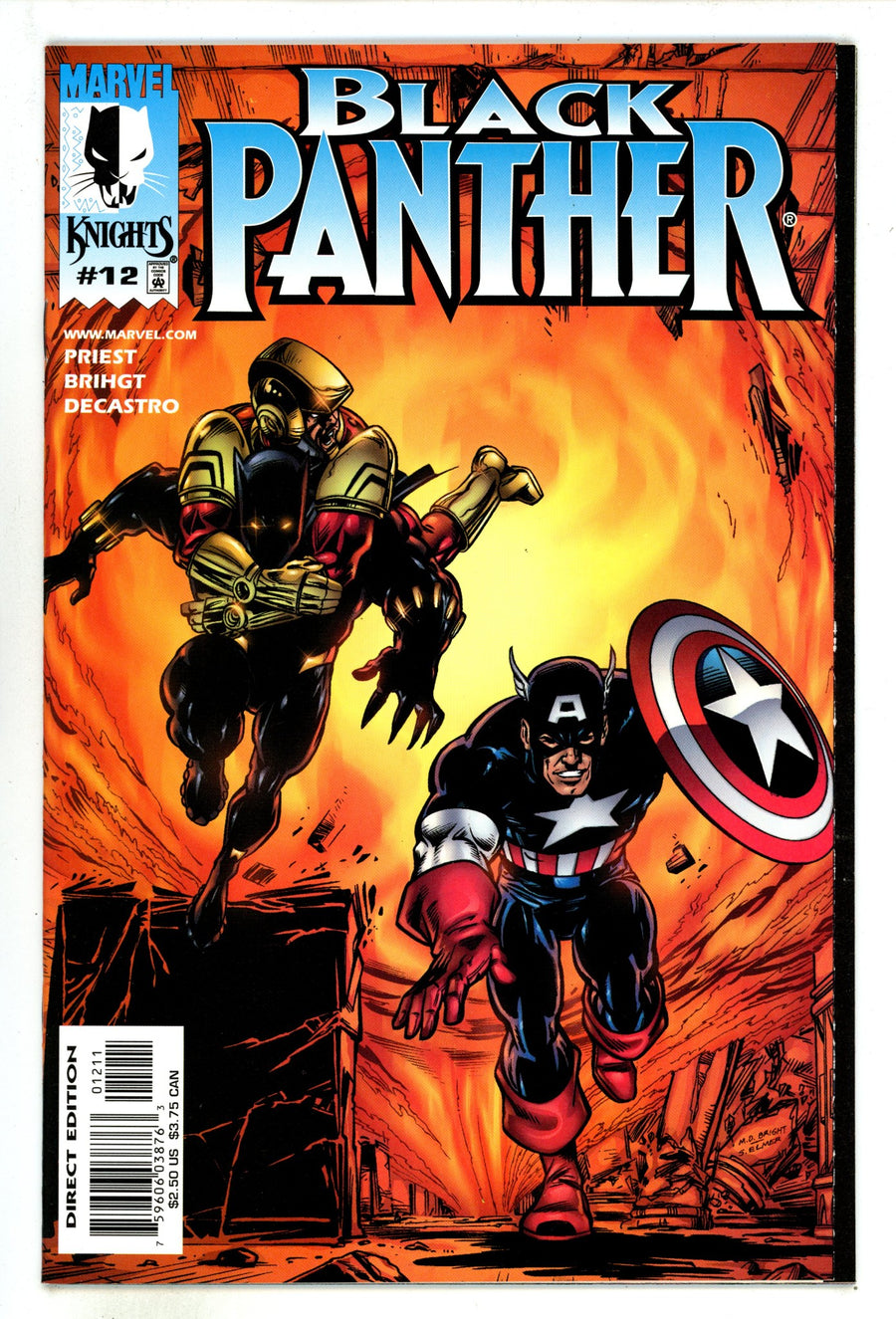 Black Panther Vol 3 12 High Grade (1999) 
