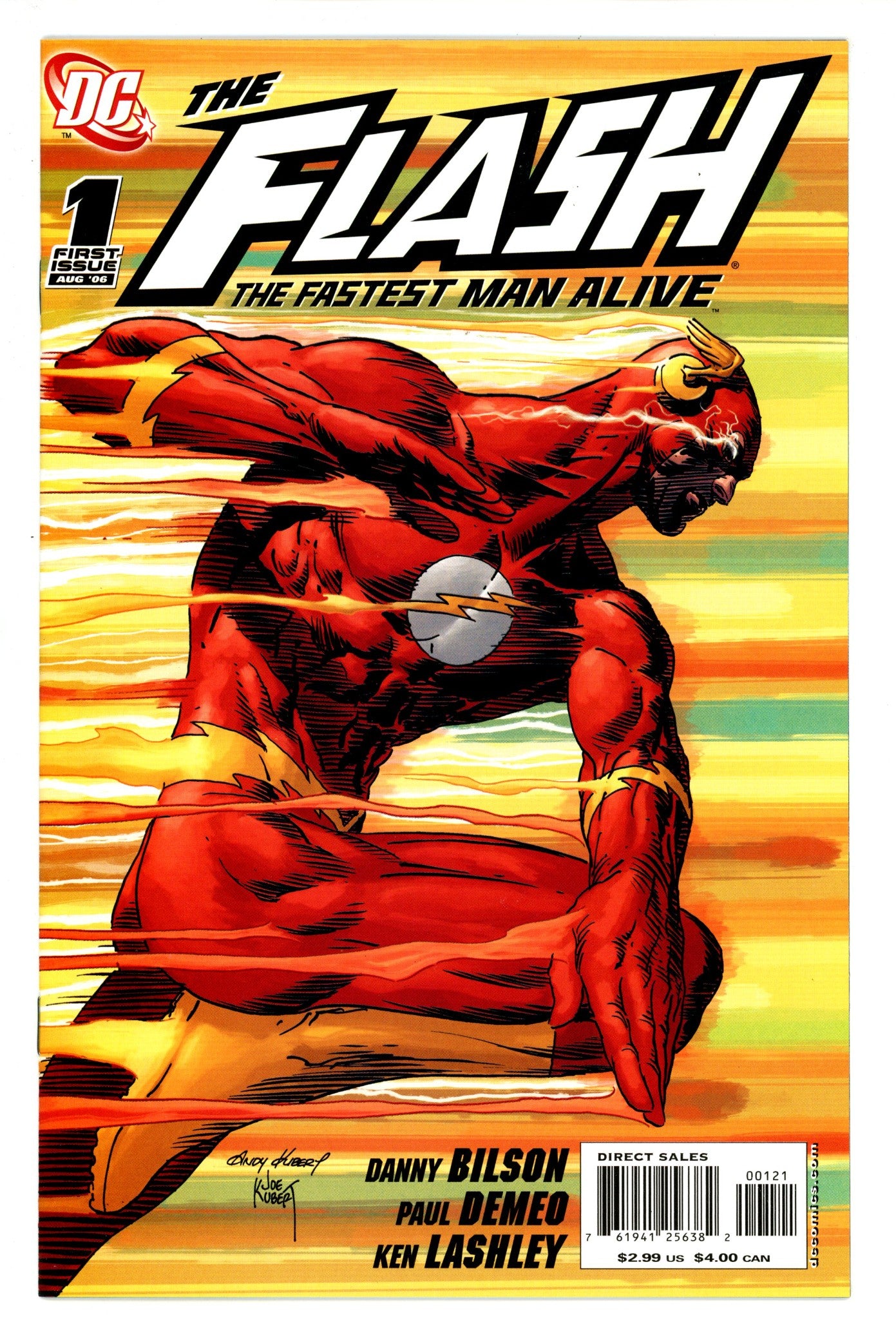 Flash: The Fastest Man Alive 1 High Grade (2006) Kubert Variant 