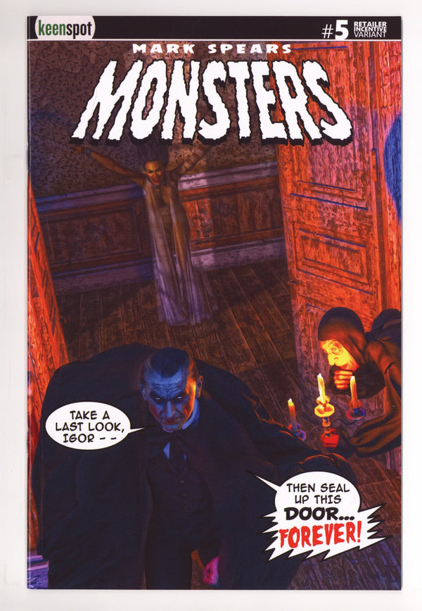Mark Spears Monsters 5 NM- (9.2) (2025) Incentive Variant