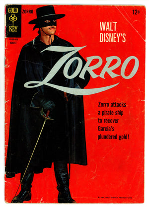 Walt Disney Presents Zorro 3 GD/VG (3.0) (1966) 