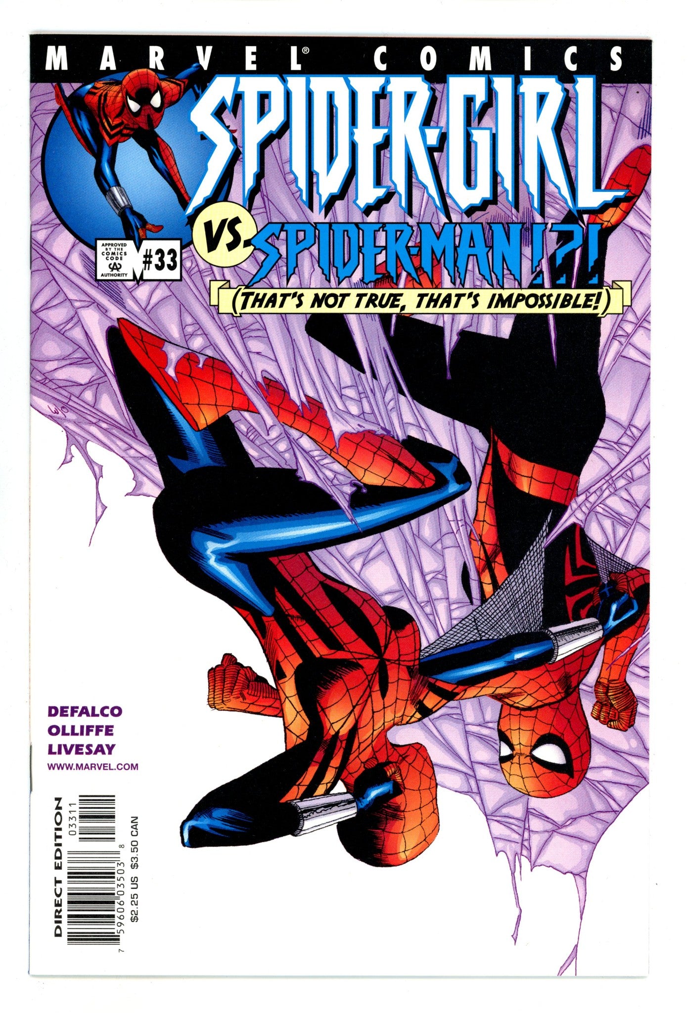 Spider-Girl Vol 1 33 High Grade (2001) 