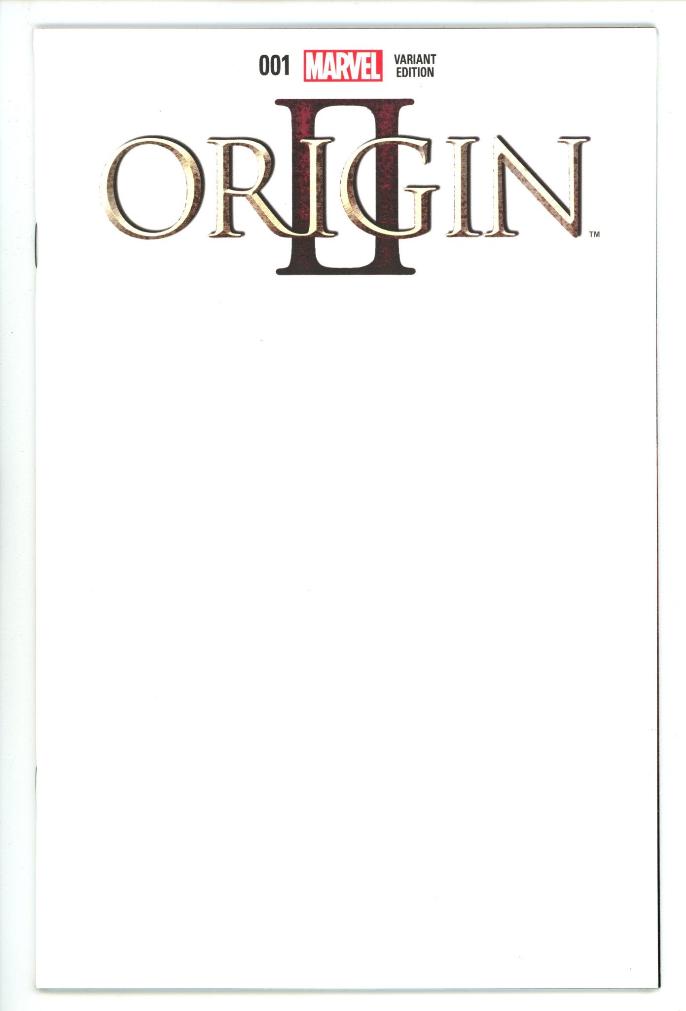 Origin II 1 High Grade (2014) Blank Variant 