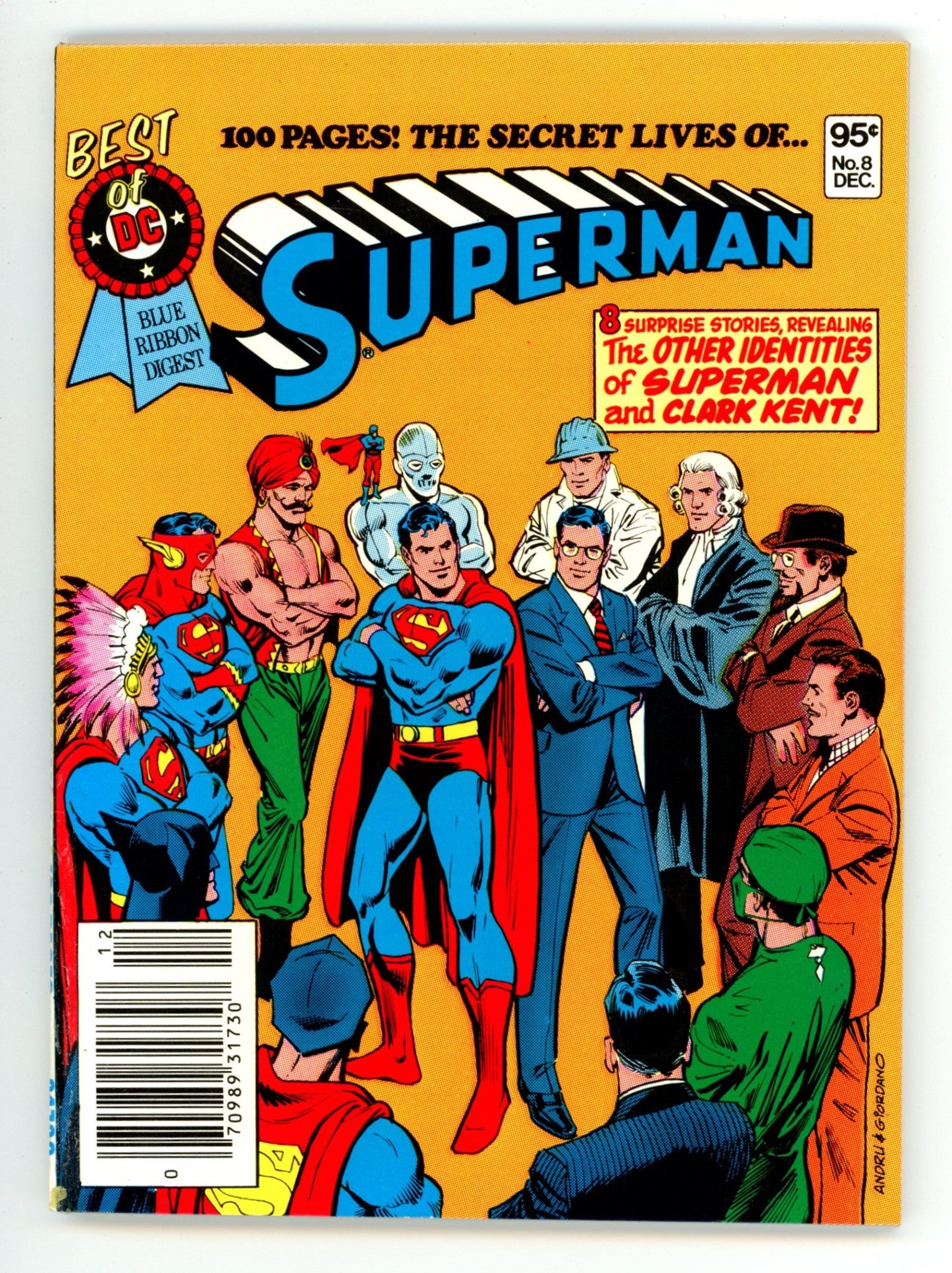 The Best of DC 8 VF/NM (9.0) (1980) Newsstand 
