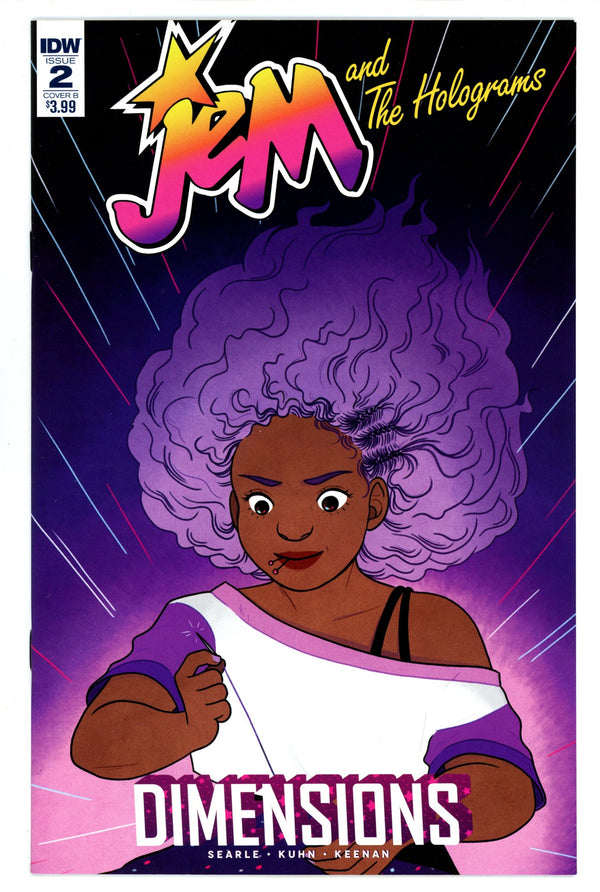 Jem and the Holograms: Dimensions 2 High Grade (2017) Searle Variant
