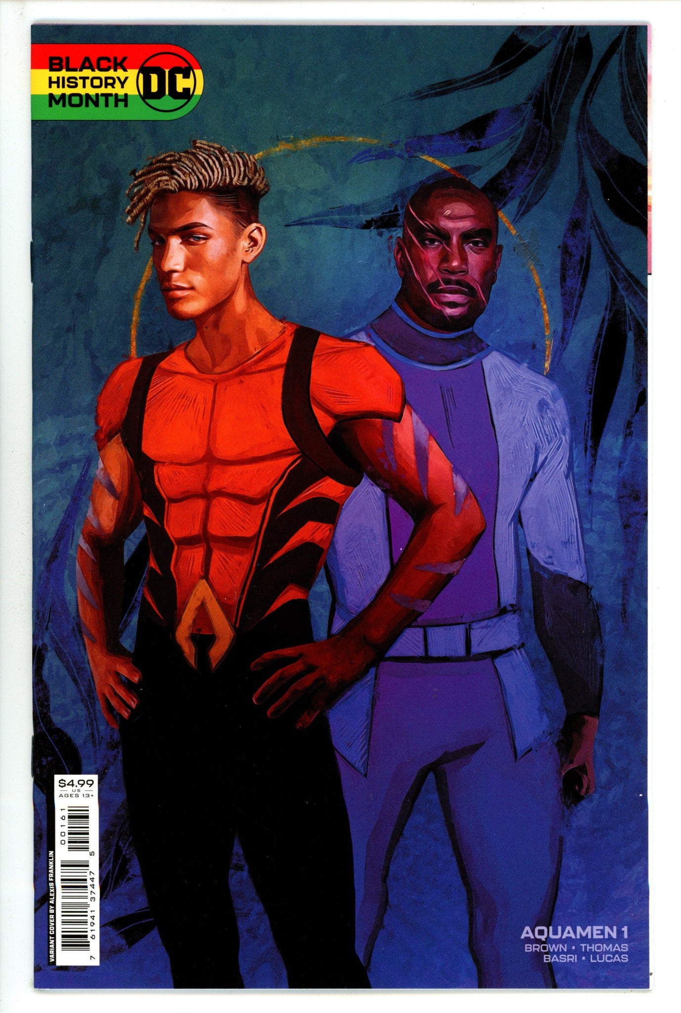 Aquamen 1 High Grade (2022) Franklin Variant 