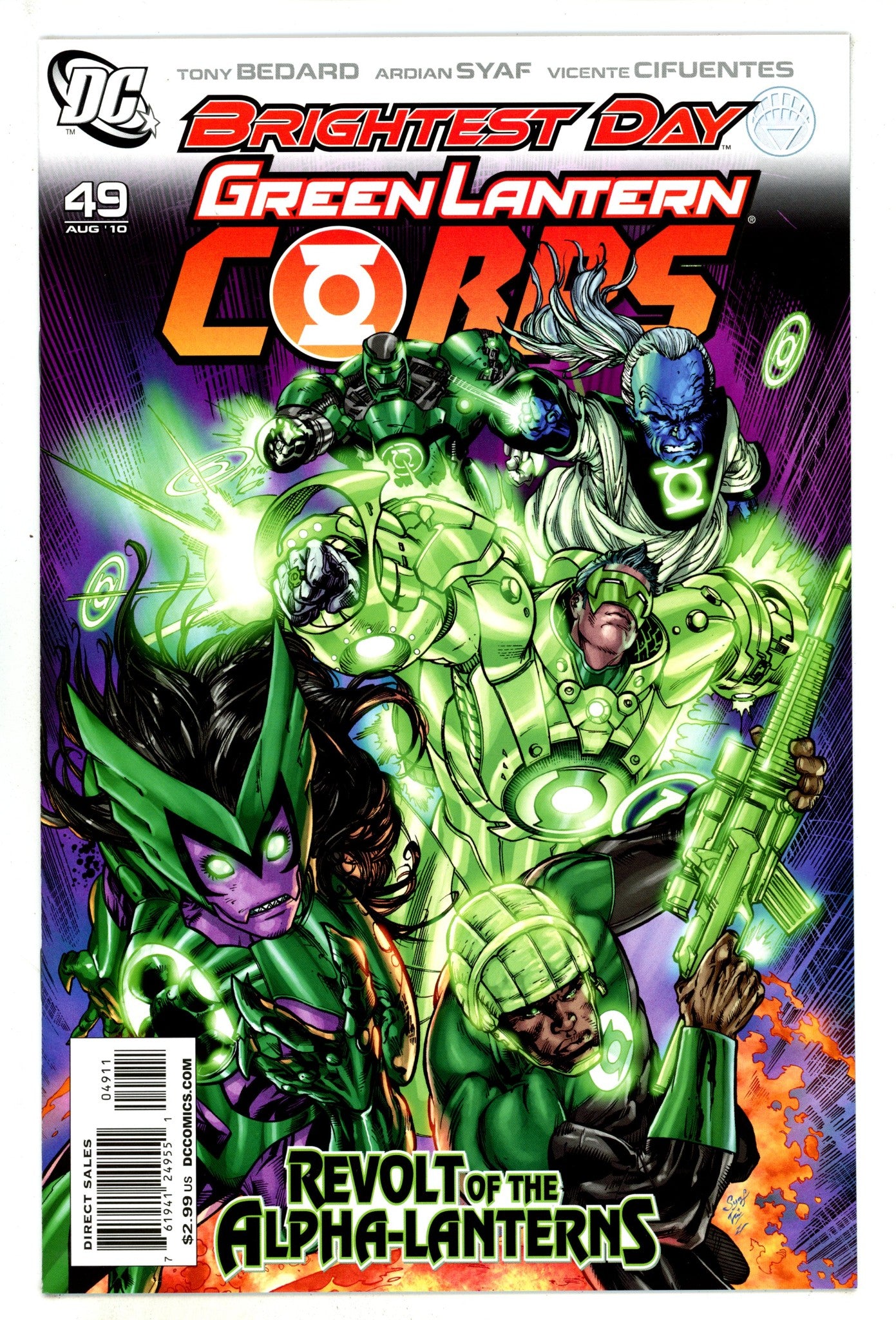 Green Lantern Corps Vol 1 49 High Grade (2010) 