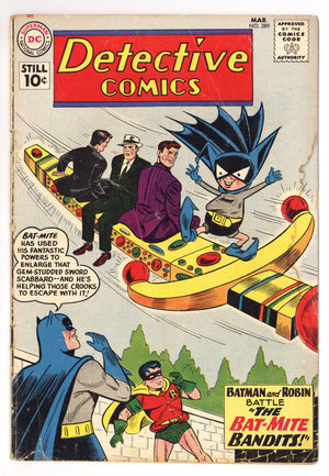 Detective Comics Vol 1 289 VG- (3.5) (1961)